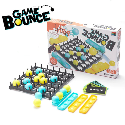 Kids Ball Bouncing Game Conselho De Interação Pai-Filho Toddler Toss Fun Família Party Game Bounce off Jumping Ball Board Game