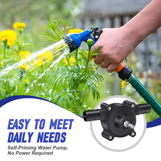 Portable Hand Electric Drill Pump Dc Self-Priming Water Pump Household Combination Hardware Tools Pump with Shelves and Fixers