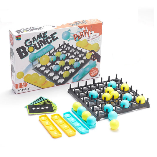Kids Ball Bouncing Game Conselho De Interação Pai-Filho Toddler Toss Fun Família Party Game Bounce off Jumping Ball Board Game