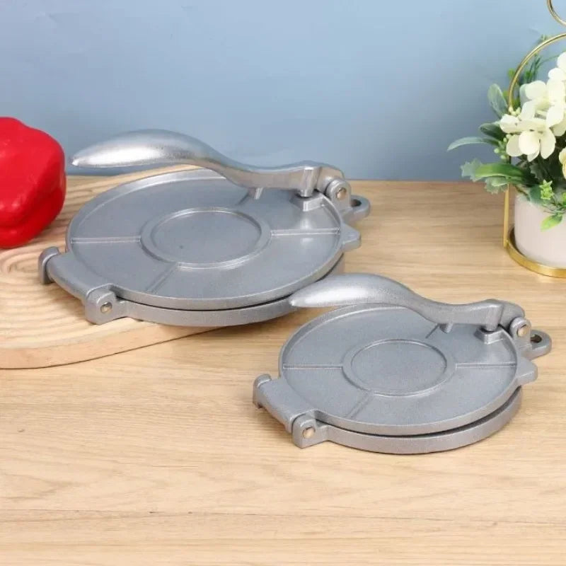 16/20Cm Tortilla Press Maker Aluminium Alloy Manual Pizza Pie Making Tortillas Dough Pressing Tool Kitchen Cooking Accessories