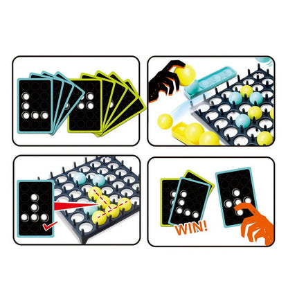 Kids Ball Bouncing Game Conselho De Interação Pai-Filho Toddler Toss Fun Família Party Game Bounce off Jumping Ball Board Game