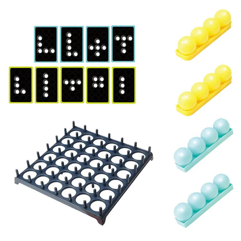 Kids Ball Bouncing Game Conselho De Interação Pai-Filho Toddler Toss Fun Família Party Game Bounce off Jumping Ball Board Game
